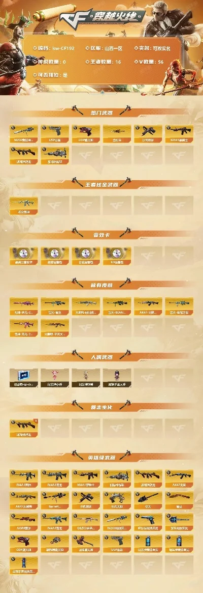 cf手游加特林排行榜-cf手游加特林排行